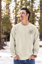Load image into Gallery viewer, CCL Compass Fleece Crewneck in Ivory