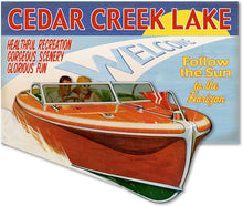 Load image into Gallery viewer, Follow the Sun Boating Couple