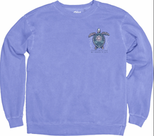 Load image into Gallery viewer, My Happy Place Ringspun Fleece Crew in Periwinkle