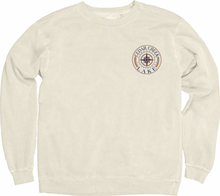 Load image into Gallery viewer, CCL Compass Fleece Crewneck in Ivory