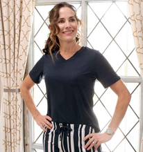 Load image into Gallery viewer, Highlands Pocket Tee in Navy
