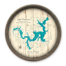 Load image into Gallery viewer, Lake Texoma Texas Map