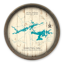Load image into Gallery viewer, Greers Ferry Lake Arkansas Map