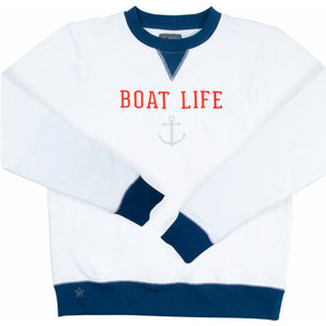 Boat Life Crewneck Sweatshirt (Unisex)