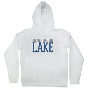 'Meant for the Lake' White Hoodie (Unisex)