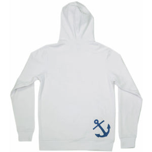 'Meant for the Lake' White Hoodie (Unisex)