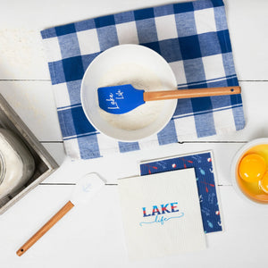 'Lake Life' Spatula + Reusable Dish Cloth Set