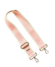 Load image into Gallery viewer, Premium Aztec Arrow Guitar Purse Strap - Pink + Cream