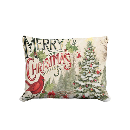 'Merry Christmas' Pillow (19x24)