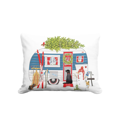 Christmas Camper Pillow (19x24)