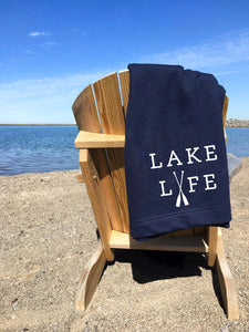 Lake Life Beach Blanket