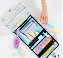Load image into Gallery viewer, BEAUTY BURRITO HANGING TOILETRY BAG
