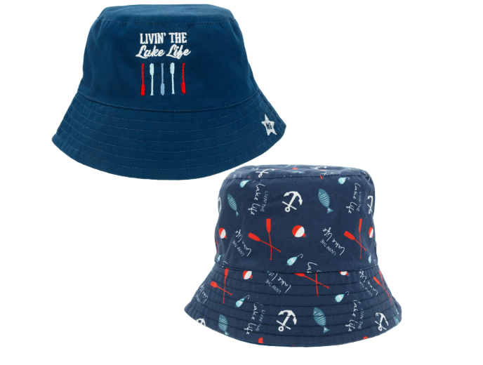 Lake Life - Reversible Bucket Hat 6-12 Months