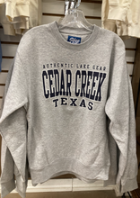 Load image into Gallery viewer, Authentic Lake Gear Cedar Creek Texas Crewneck Sweatshirt