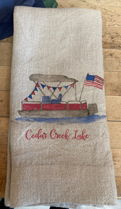 Cedar Creek Lake  Guest Towel