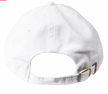 Load image into Gallery viewer, &#39;Lake White Adjustable Hat&#39;
