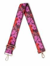 Load image into Gallery viewer, EMBROIDERED INTERCHANGEABLE BAG STRAP- Wildflower