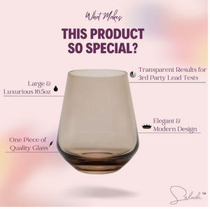 Stemless Wine Glasses