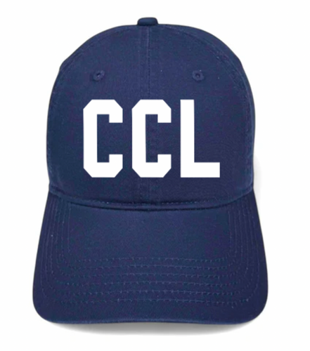 CCL Navy Hat with Gray Thread