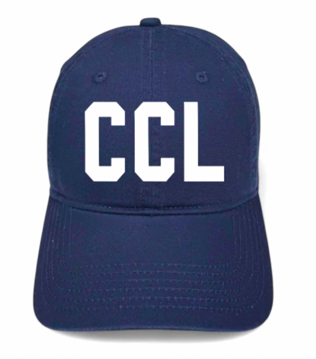 CCL Navy Hat with Gray Thread
