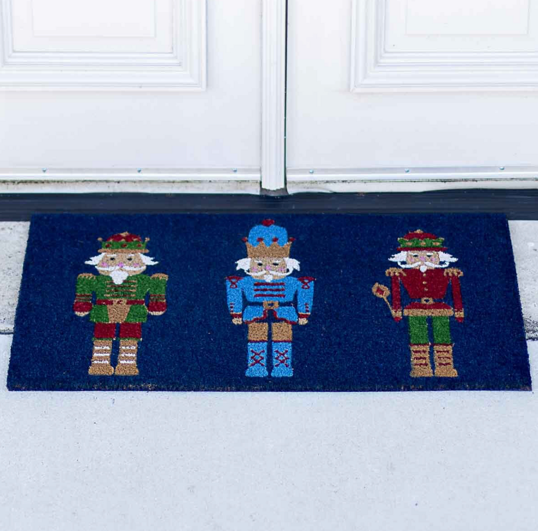 Nutcracker Door Coir Mat