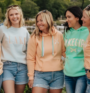 Lakegirl Multi Draw Cord Hoodie