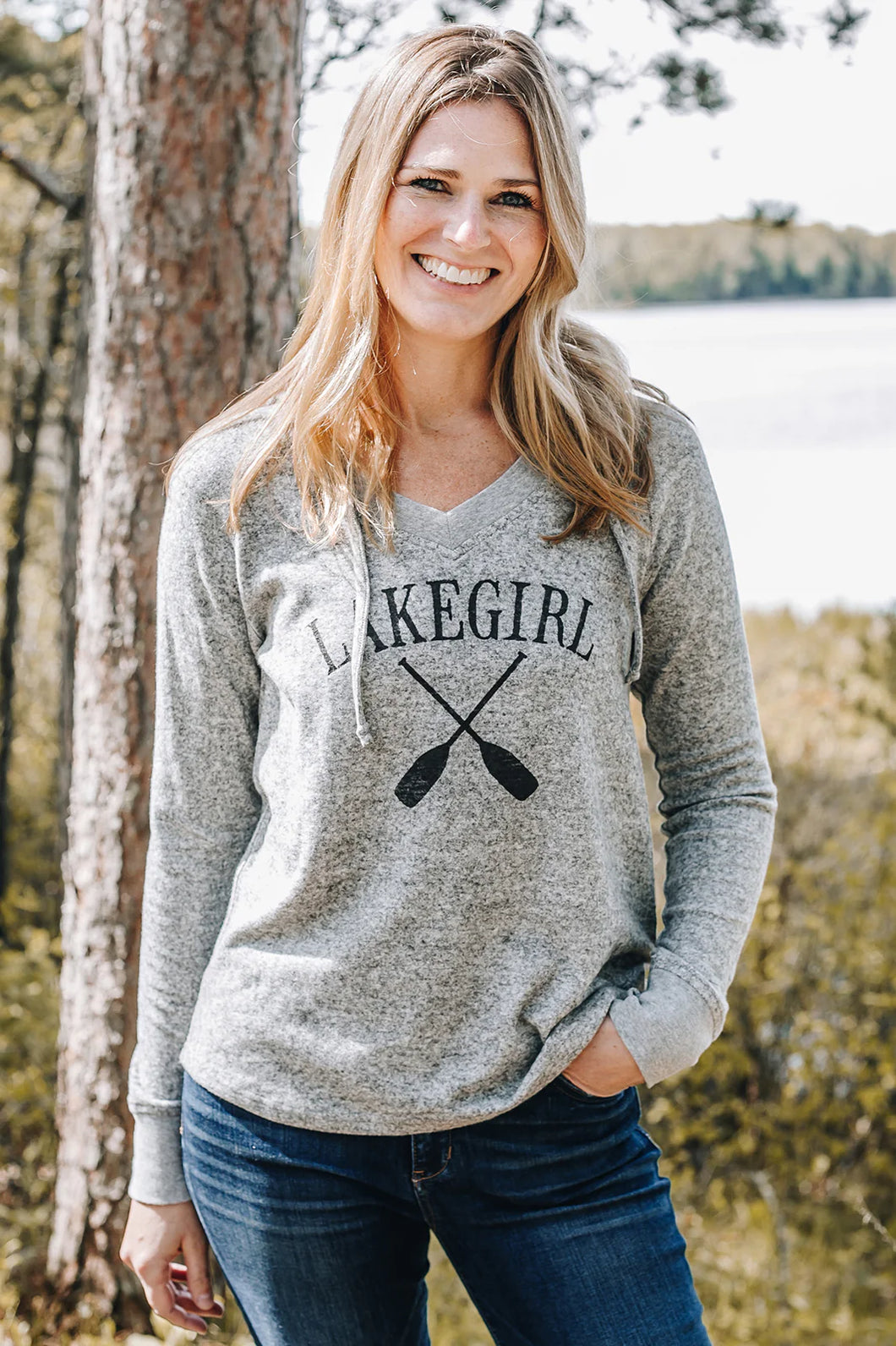 Lakegirl Hacci Long Sleeve Hoodie