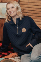 Load image into Gallery viewer, Lakegirl Quilted Fleece 1/4 Zip Pullover