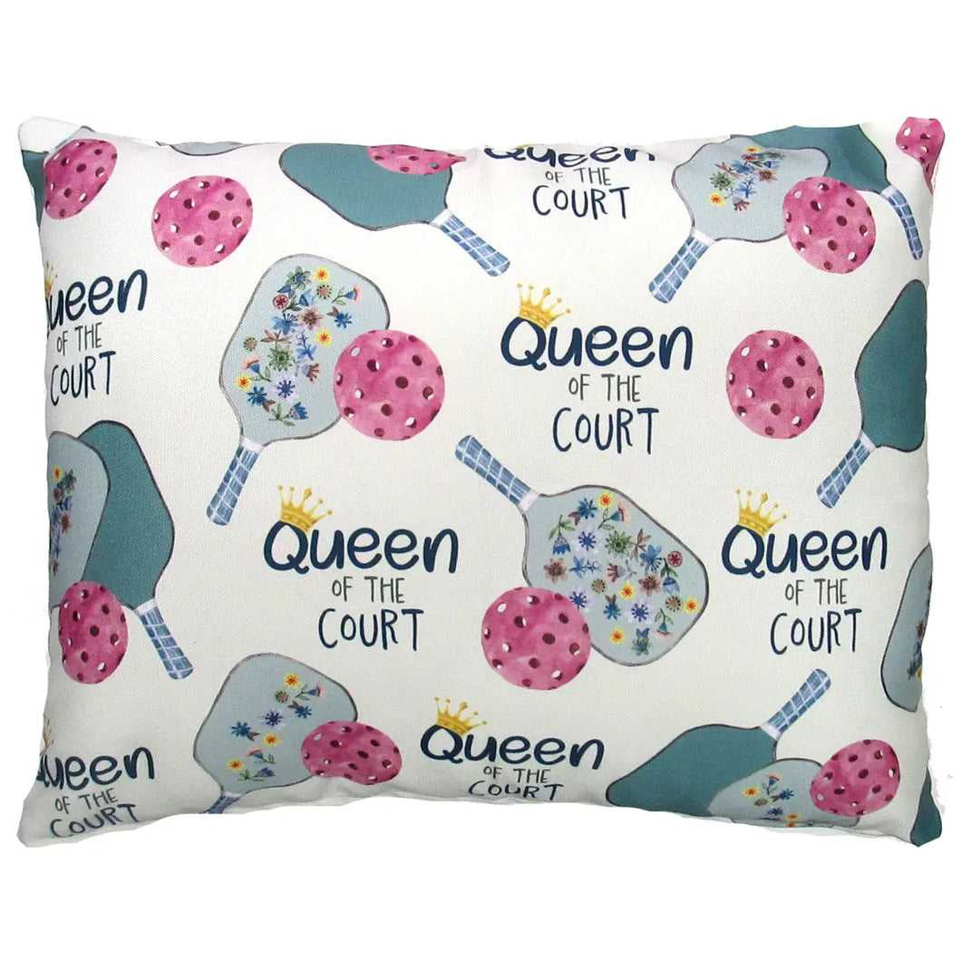 Queen of the Court Pillow (19x24)