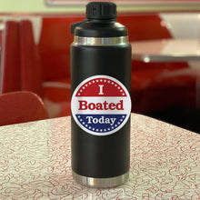 Load image into Gallery viewer, &#39;I Boated Today&#39; Sticker 4&quot;