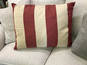 19x24 Indoor Outdoor Pillow Americana Stripe