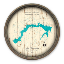 Load image into Gallery viewer, Lake Cherokee Texas Map